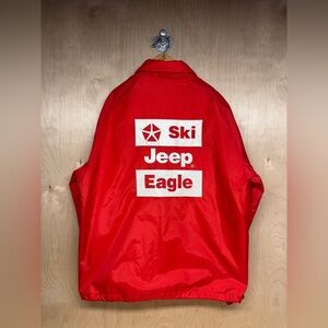 Red Jeep Eagle Ski Nationals Windbreaker
